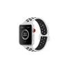 Λουράκι Σιλικόνης Apple Watch 42/44mm - Άσπρο / Μαύρο Λουράκι Σιλικόνης Apple Watch 42/44mm - Άσπρο / Μαύρο